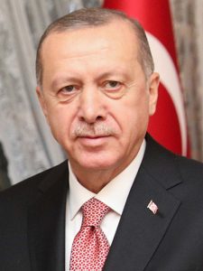 Turkey’s president Recep Erdoğan