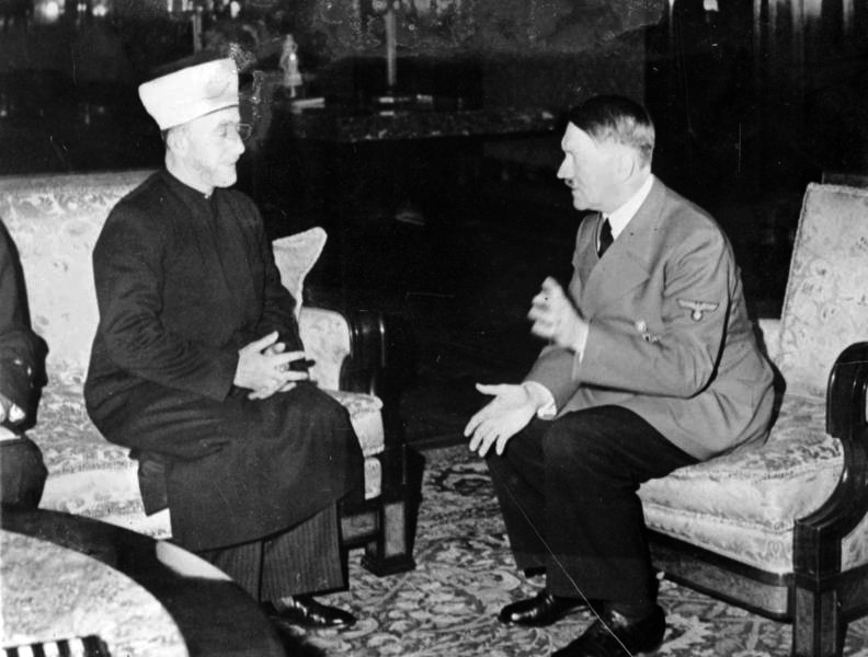 Al Husseini with Adolph Hitler