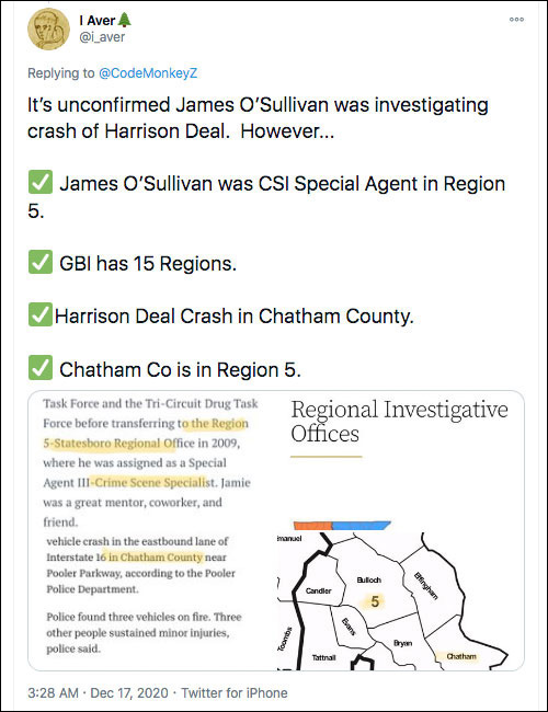 GBI Agent James O’Sullivan