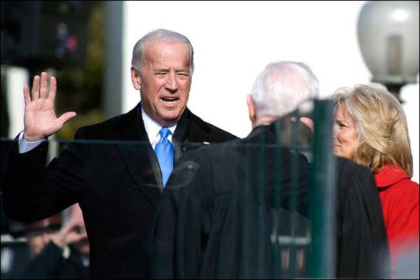 Joe Biden Sworn In